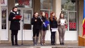 a mezõgazdasási főgimnázium néhány diákja